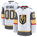 Custom Vegas Golden Knights Away Premium Jersey - White