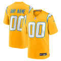Custom Los Angeles Chargers Jersey - Gold